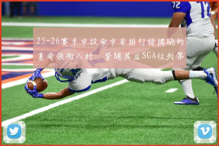 25-26赛季中投命中率排行榜揭晓约基奇领衔八村塁紧随其后SGA位列第三